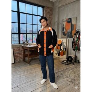 Steady Hands Haikyuu Karasuno Uniform Collared Cardigan Sweater Discontinued